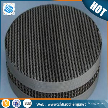 stainless steel Structured Packing Wire Mesh/Distillation Column Packing wire mesh